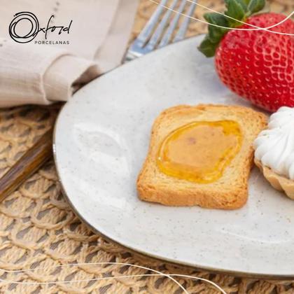 Imagem de Jogo 6 Pratos Sobremesa 21,5cm Maresia Porcelana Oxford