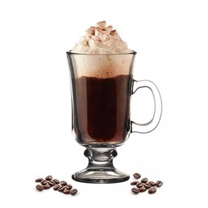 Imagem de Jogo 6 Taça de Cappuccino Café Caneca Dolce Gusto Vidro Transparente 120ml Em Casa Tem