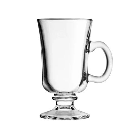 Imagem de Jogo 6 Taça de Cappuccino Café Caneca Dolce Gusto Vidro Transparente 120ml Em Casa Tem