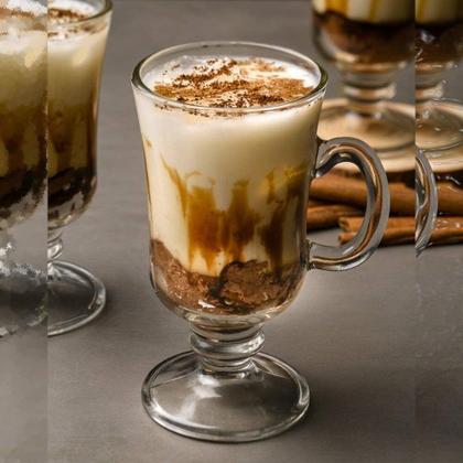 Imagem de Jogo 6 Taças Cappuccino Canecas Irish Class Home 120ml