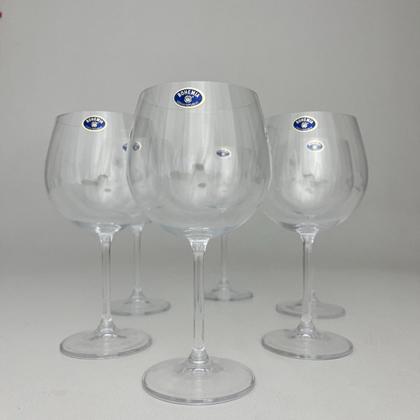 Imagem de Jogo 6 Taças Cristal Gin e Drinks 570ml Bohemia Linha Gastro