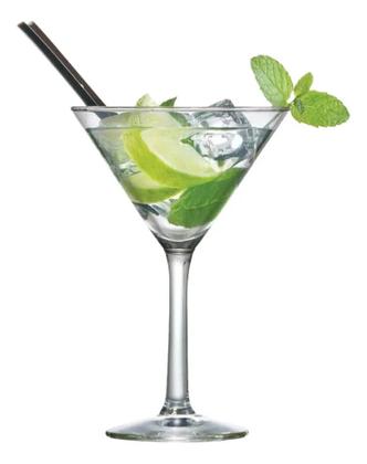 Imagem de Jogo 6 Taças Martini Drink Coquetel 100ml Vidro Restaurante