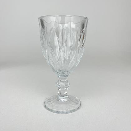 Imagem de Jogo 6 Taças Modelo Diamante Transparente Em Vidro - 340ml