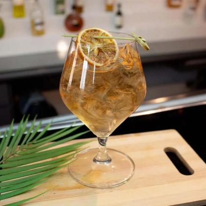 Imagem de Jogo 6 Taças Para Conhaque 395ml Loxia Cristal Ecológico - Bohemia