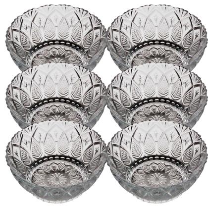 Imagem de Jogo 6 Taças Para Sobremesa Toffee Em Alto Relevo Em Casa Tem 150ml