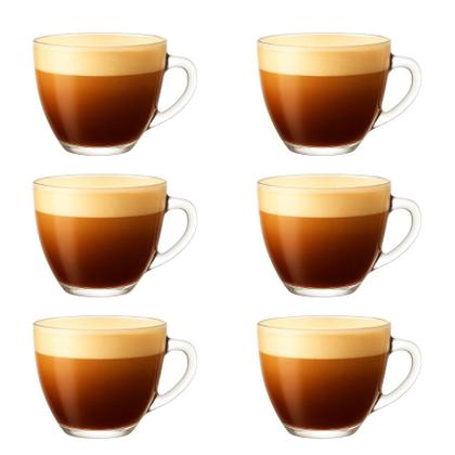 Imagem de Jogo 6 Xícaras de Café Chá em Vidro Classic 90ml