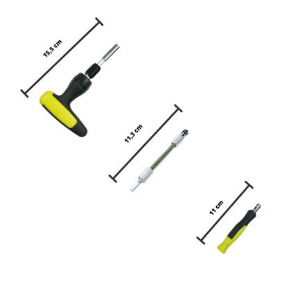 Imagem de Jogo 61 Peças Soquete Ponteiras Bits Chaves Extensor Starfer