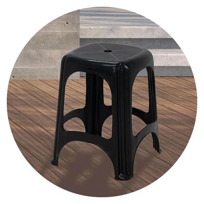 Imagem de Jogo 8 PeÇas Banquetinhas PlÁstico Resistente Tramontina