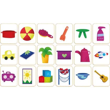 Imagem de Jogo Ache e Encaixe - Casa Gigante dos Animais - Madeira - Brincadeira de Criança