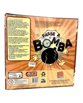 Imagem de Jogo Algazarra Passe a Bomba Junior Original 1magnus