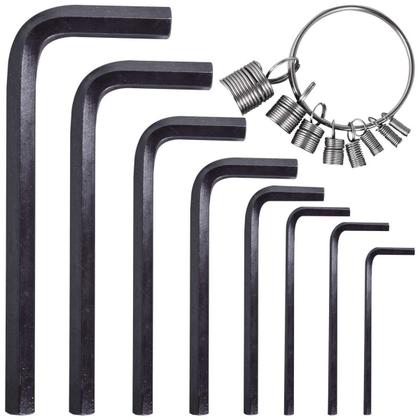 Imagem de Jogo Allen 2 A 10 MM Curta Hexagonal 8 Peças 140910 Worker