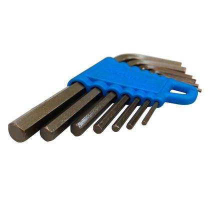 Imagem de Jogo Allen 2 A 8 Mm Curta Hexagonal 7 Peças Ref 427 012101 Gedore