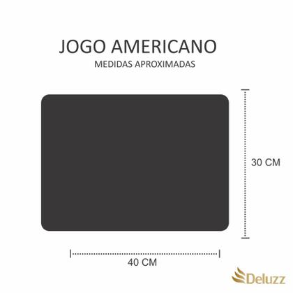 Imagem de Jogo Americano 2 unidades Namoradas Que Sorte a Nossa