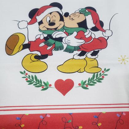 Imagem de Jogo Americano 4 lugares Mickey e Minnie Natal - Disney