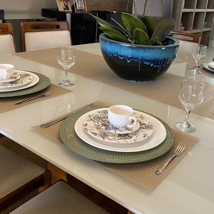 Imagem de Jogo Americano 4 Lugares Tela Sling 30cmx40cm para Alta Temperatura