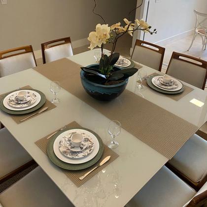 Imagem de Jogo Americano 4 Lugares Tela Sling 30cmx40cm para Alta Temperatura