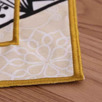 Imagem de Jogo Americano Bordado Impermeável 6 Peças