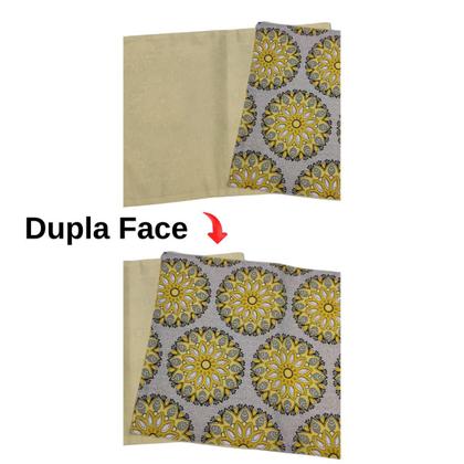 Imagem de Jogo Americano Mesa Posta 35X47 Retangular Kit 4 peças Dupla Face