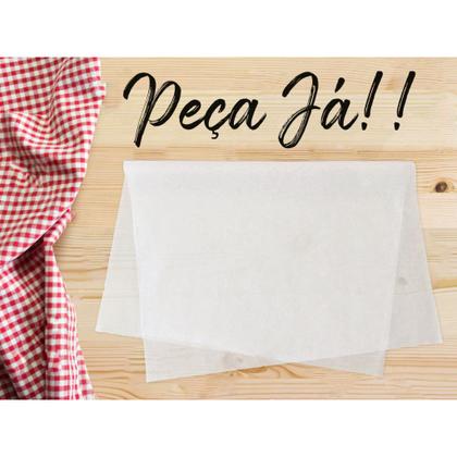 Imagem de Jogo Americano Papel Descartável Branco 25x35 Forro Bandeja - 500 folhas