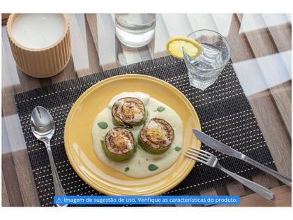 Imagem de Jogo Americano Retangular de Bambu 30x44cm  - Jolitex Ternille 4 Peças