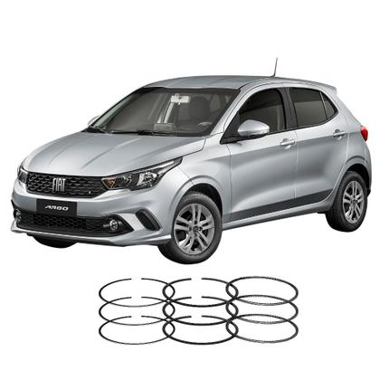 Imagem de Jogo Anel Segmento C3 Argo Cronos Mobi 208 Uno 1.0 6v 040