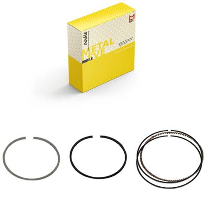 ゴールデン カルサイトー2307 Jogo Anel Segmento STD Volvo NL12 360 NL12 410 95 a 99 Metal Leve