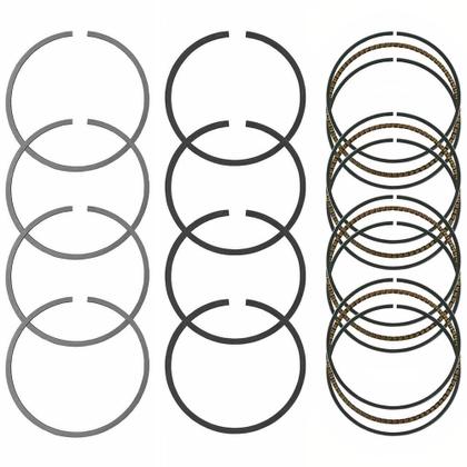 Imagem de Jogo Anel Segmento Volkswagen Motor Std 1.6 1.4 8v Ea111