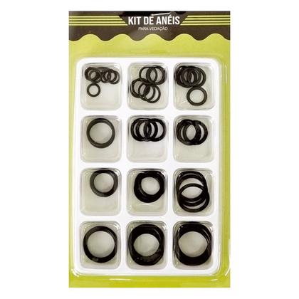 Imagem de Jogo Anel Vedação O-ring Arruela Borracha Com 50 Peças