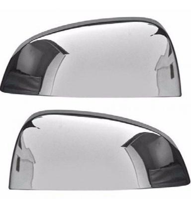 Imagem de Jogo Aplique de Maçaneta Par Retrovisor Tampa de Combustível Celta Prisma 2006 a 2014 Kit Cromado