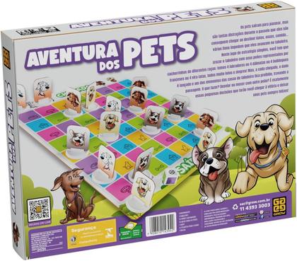 Imagem de Jogo Aventura Dos Pets 4394 +4 Anos JOGO AVENTURA DOS PETS 4394 +4 ANOS