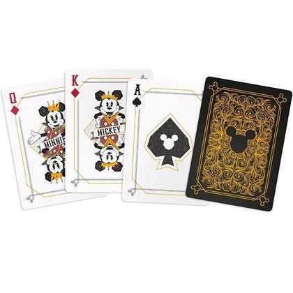 Imagem de Jogo Baralho Mickey Preto e Dourado Copag 34582
