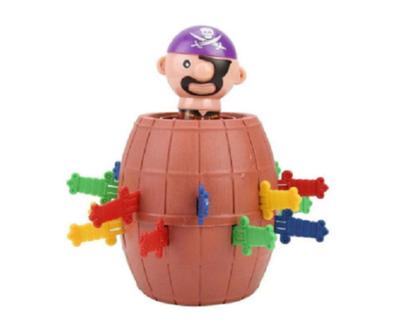 Imagem de Jogo Barril Salta Pirata c/16 espadas -  Mini 9 cm x 6 cm - Wellmix