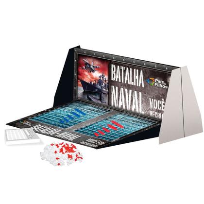 Imagem de Jogo Batalha Naval Brinquedo Infantil Educativo