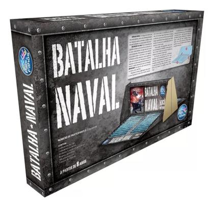 Imagem de Jogo Batalha Naval Clássico De Estratégia Tática Brinquedo Infantil Para Crianças 8 anos +