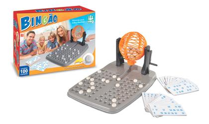 Imagem de Jogo Bingão Com 100 Cartelas Bingo Nig Brinquedos