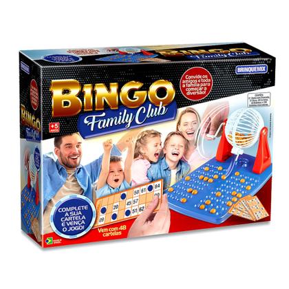 Imagem de Jogo Bingo Adulto e Infantil com Globo 48 Cartelas 90 Bolas