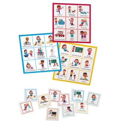 Imagem de Jogo Bingo Binguinho Gosto ou não Gosto Pais e Filhos