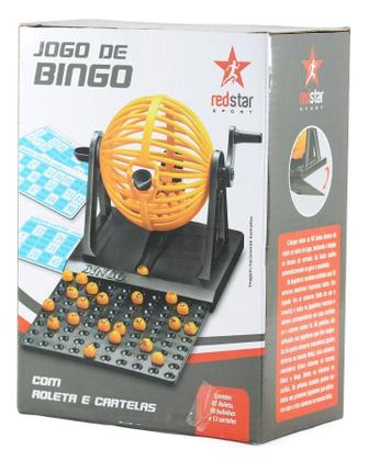 Imagem de Jogo Bingo com Roleta Fichas e Cartelas