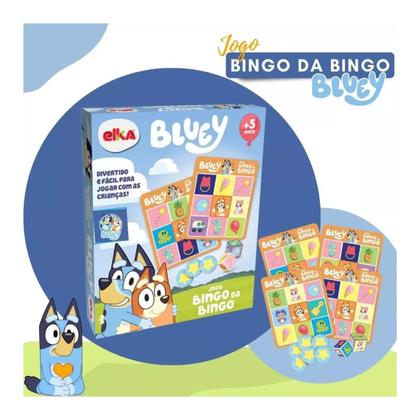 Imagem de Jogo Bingo da Bingo Bluey Elka 1251