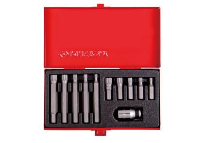 Imagem de Jogo bits multidentada 1/2 m5 a m12 king tony 11 peças