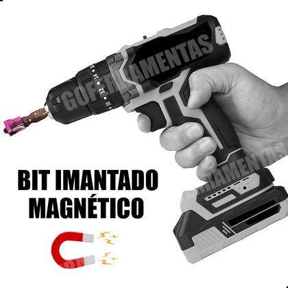 Imagem de Jogo Bits Phillips Ph2 X 65mm Magnético C/ Limitador 10pcs