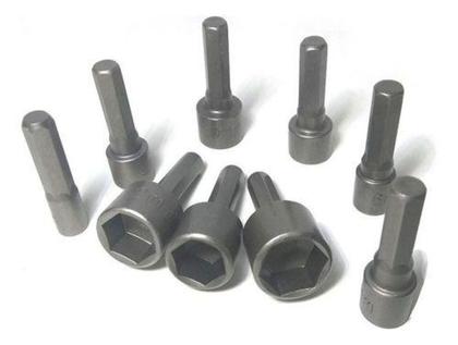 Imagem de Jogo Bits Pito Sextavado Chave Canhão 5 6 7 8 9 10 11 13 Mm - STARTOOLS