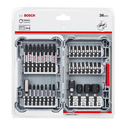 Imagem de Jogo Bits Pontas e Soquetes 36 Peças Impact Control Bosch