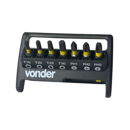 Imagem de Jogo Bits Ponteiras De Impacto Com Encaixe De 1/4" 9 Peças 