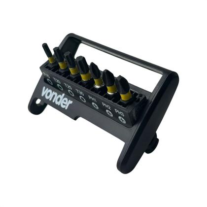 Imagem de Jogo Bits Ponteiras De Impacto Com Encaixe De 1/4" 9 Peças 