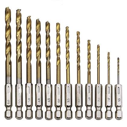 Imagem de Jogo Bits/soquete/broca 1/4 40 Peças - Mtx