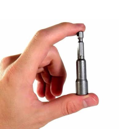 Imagem de Jogo Bits Soquete Canhao Magnetico 5 PCS 65mm Parafusadeira Bomvink Profissional