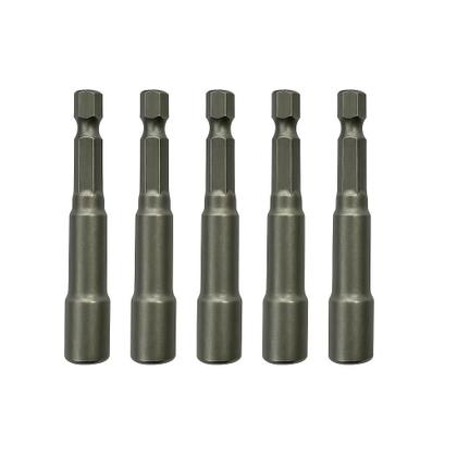 Imagem de Jogo Bits Soquete Canhao Magnetico 5 PCS 65mm Parafusadeira Bomvink Profissional
