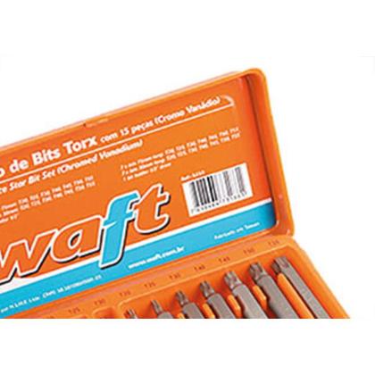Imagem de Jogo Bits Torx Crv T20A55 15Pc Waft 6233