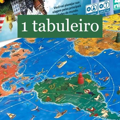 Jogo Boa Viagem Mundo Infantil Geografia Divertida E Estratégia 2 A 4 Jogadores A Partir de 8 Anos Nig Brinquedos - 1103 Imagem de Jogo Boa Viagem Mundo Infantil Geografia Divertida E Estratégia 2 A 4 Jogadores A Partir de 8 Anos Nig Brinquedos - 1103